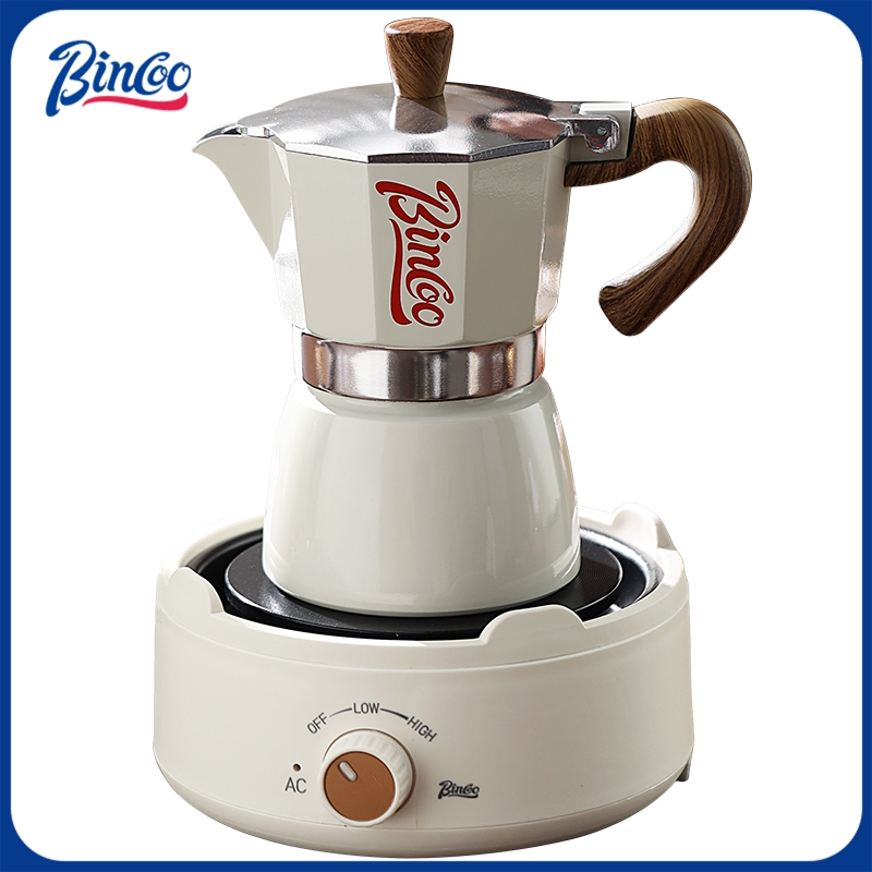 Coffee Equipment Set - Bincoo Moka Pot et poêle électrique